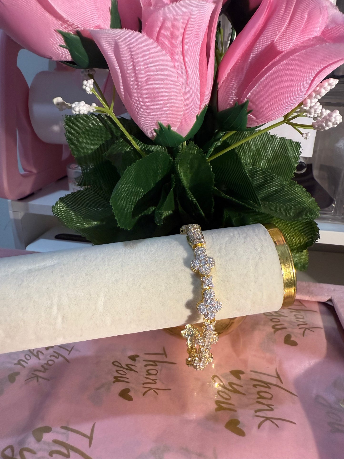 Multi cross bracelet