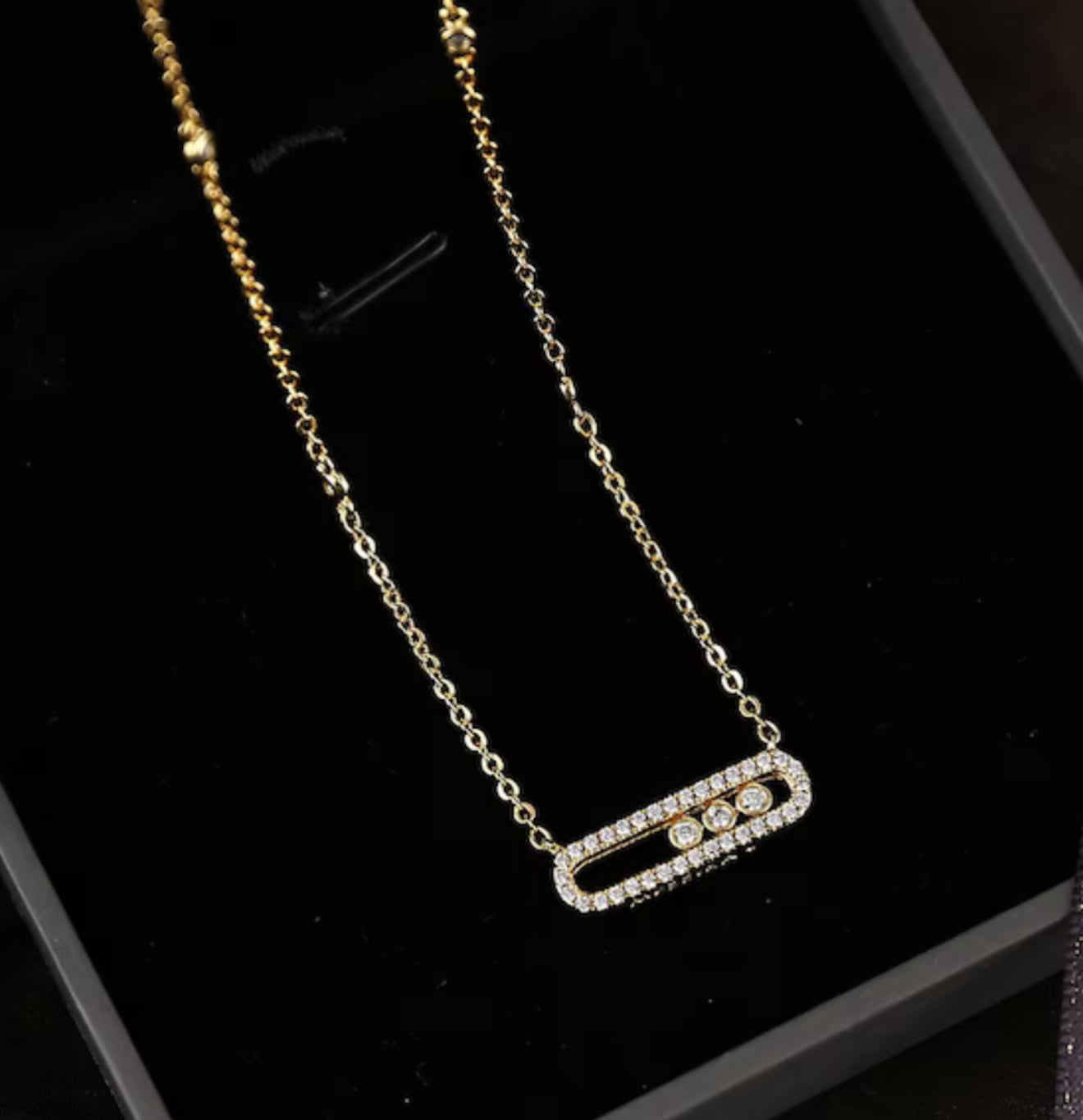 Mesk necklace gold