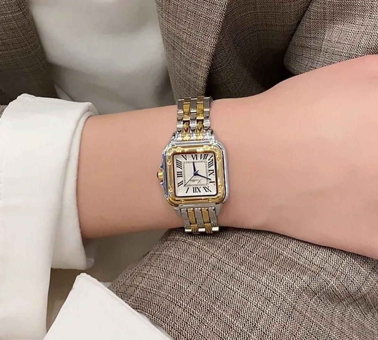 Classic watch doble tono