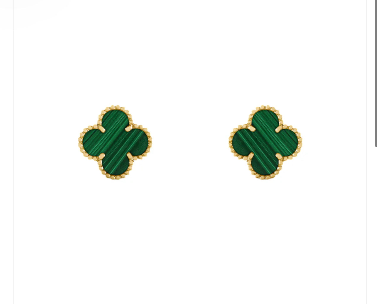 Clover earrings