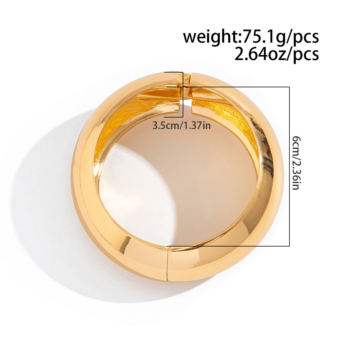 Osqui bangle gold