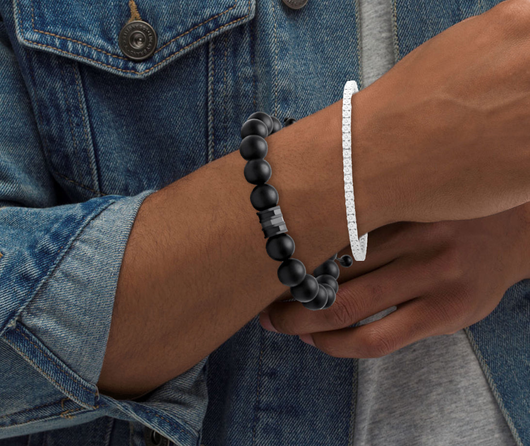 Tenis bracelet silver