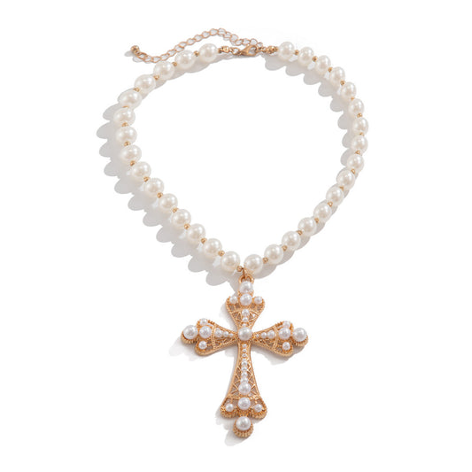 Pear-necklace gold