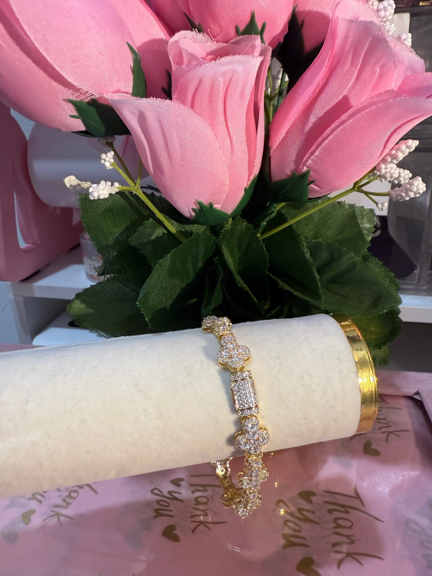 Multi cross bracelet