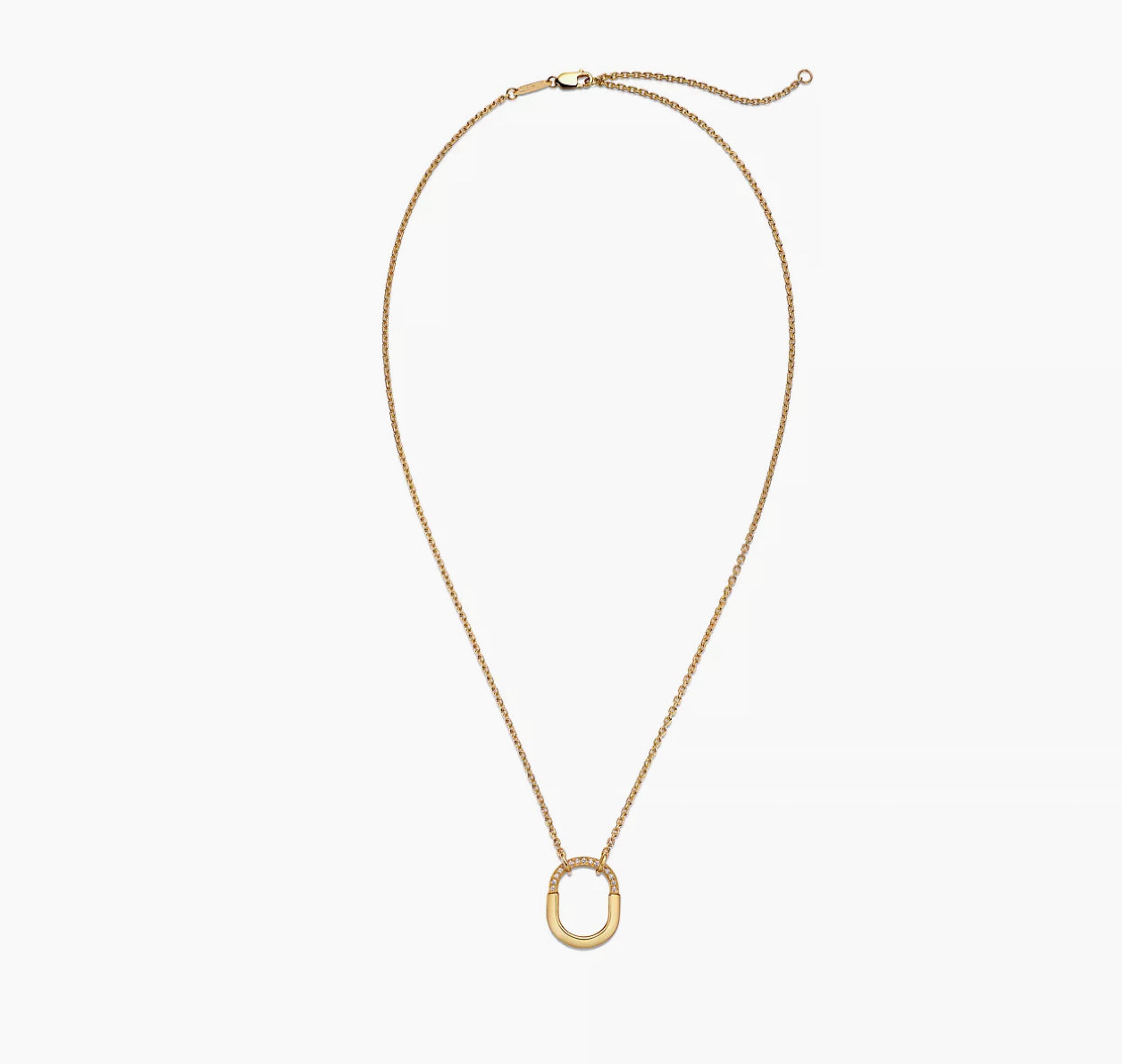Tfny necklace gold-cristal.