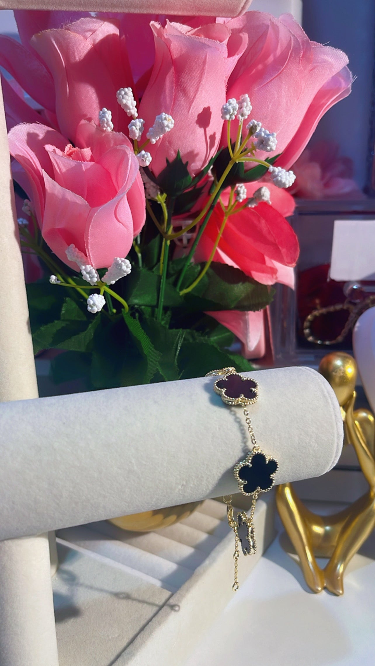 Pulcera-five clover brass