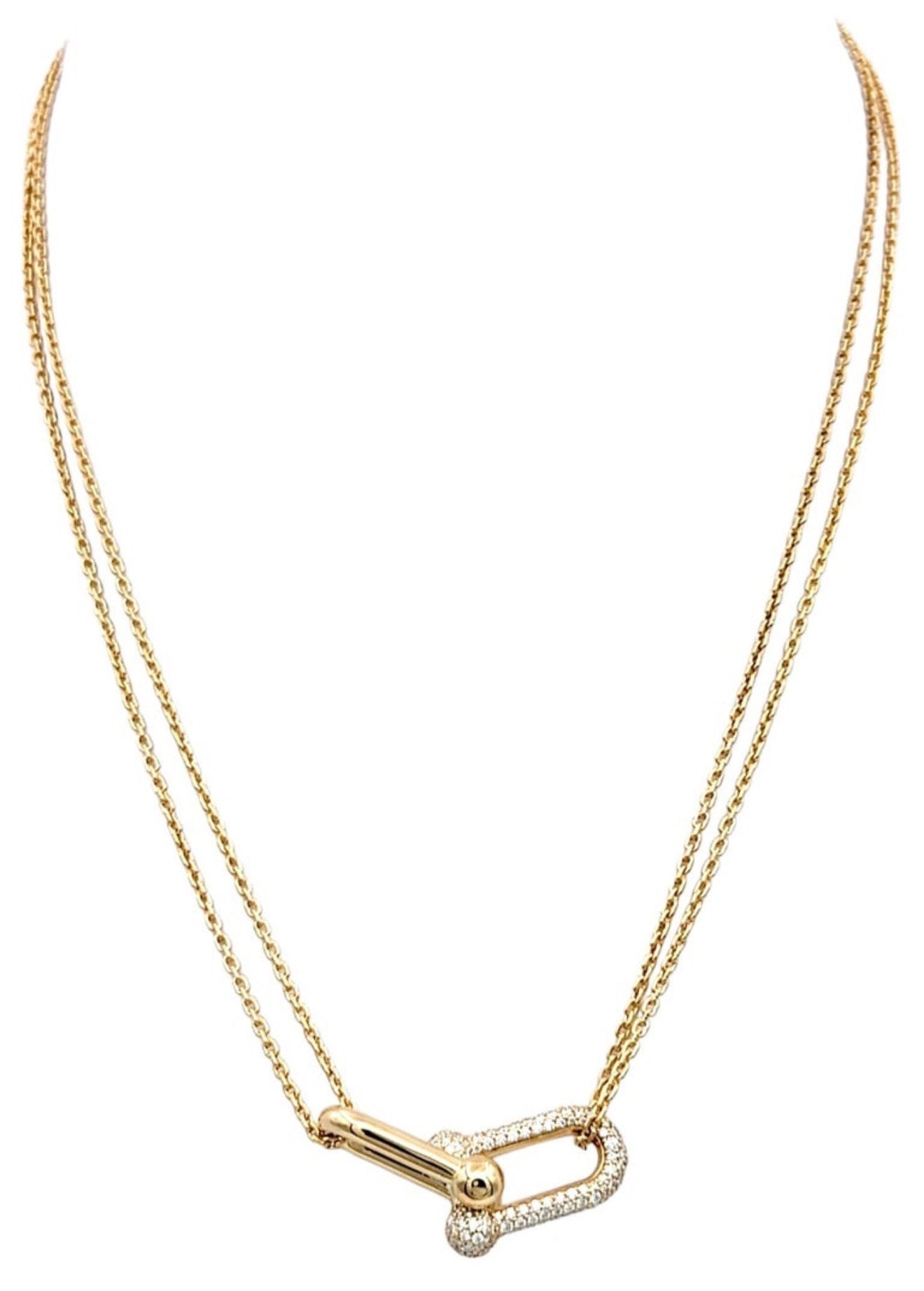 Tfny necklace gold