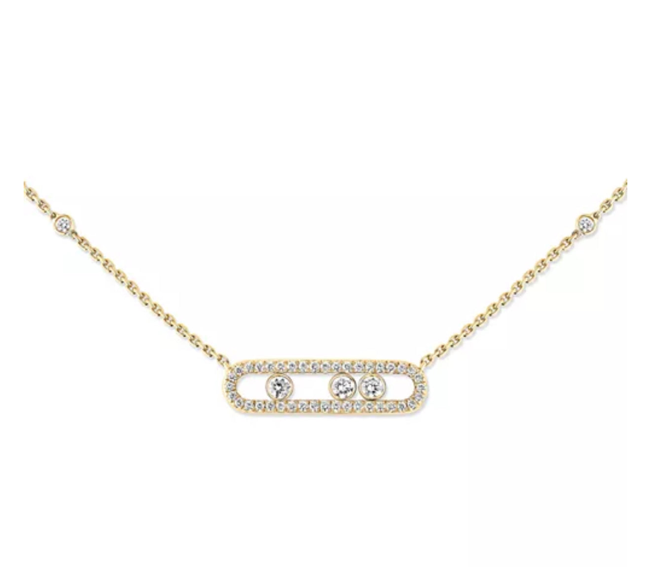 Mesk necklace gold