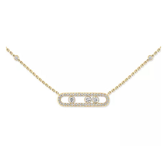 Mesk necklace gold