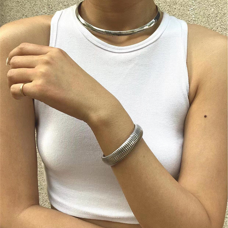 Pulcera luxe set de 3 piezas.