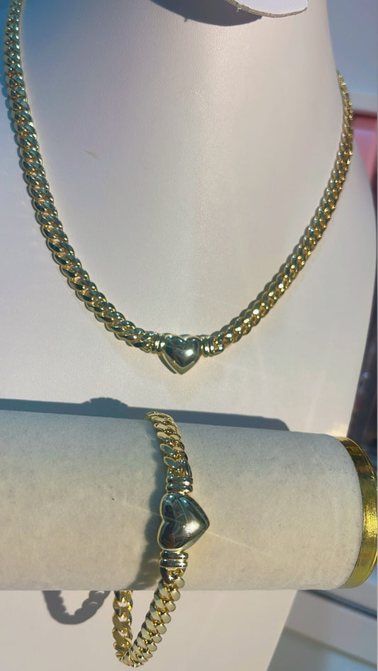 Set baby Monaco heart