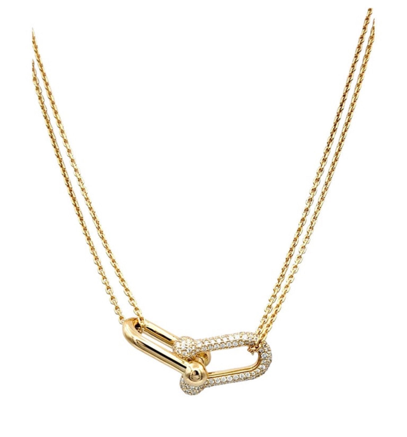 Tfny necklace gold