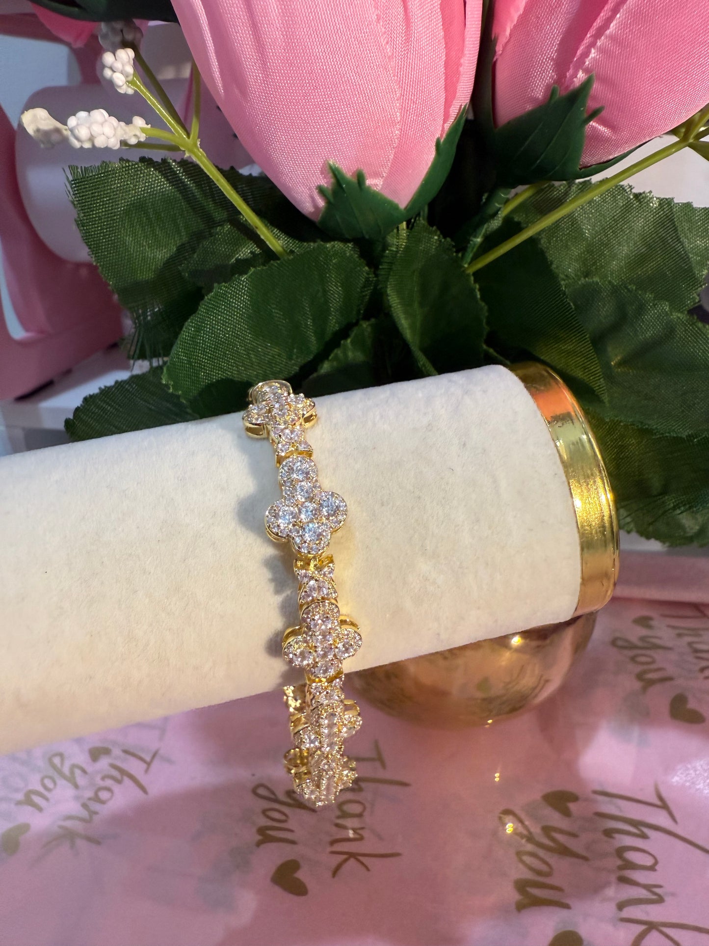 Multi cross bracelet