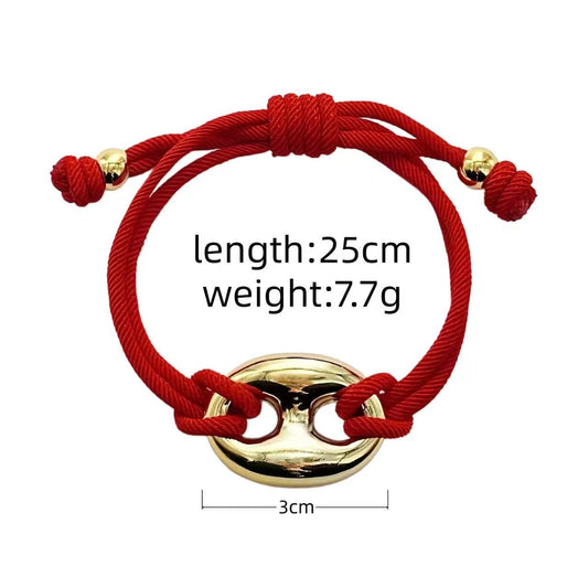 Pulcera GG red ajustable