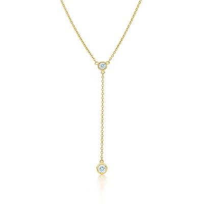 Vane-necklace gold