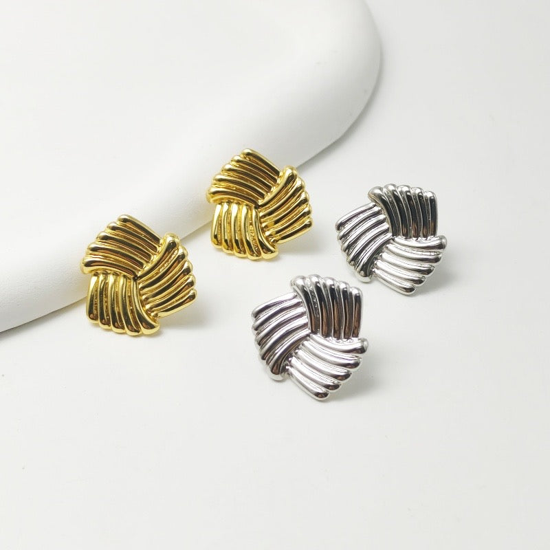Sole-earrings gold