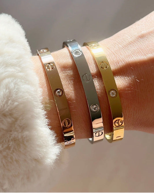 Bracelet love Cristal