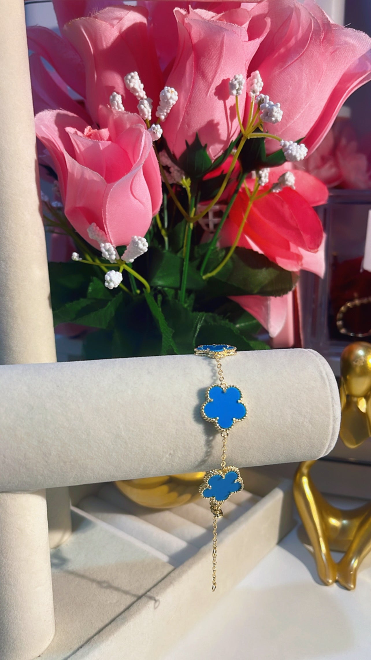 Pulcera-five clover brass