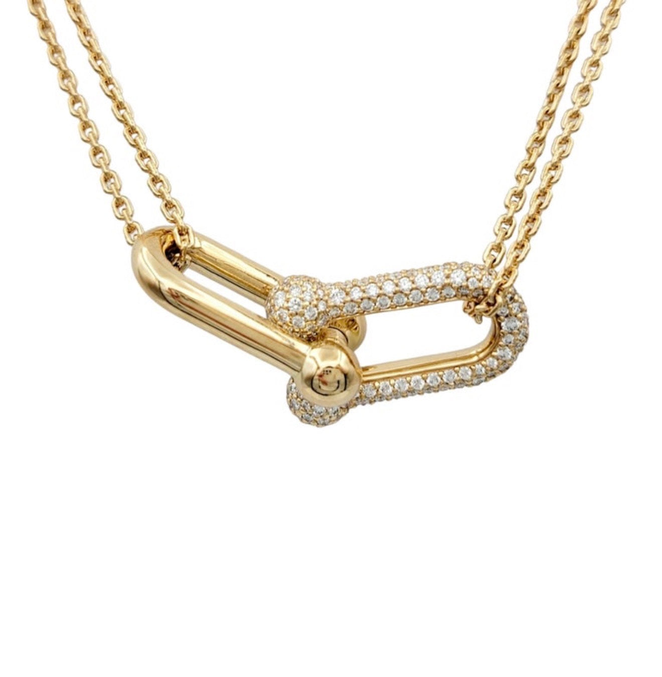 Tfny necklace gold