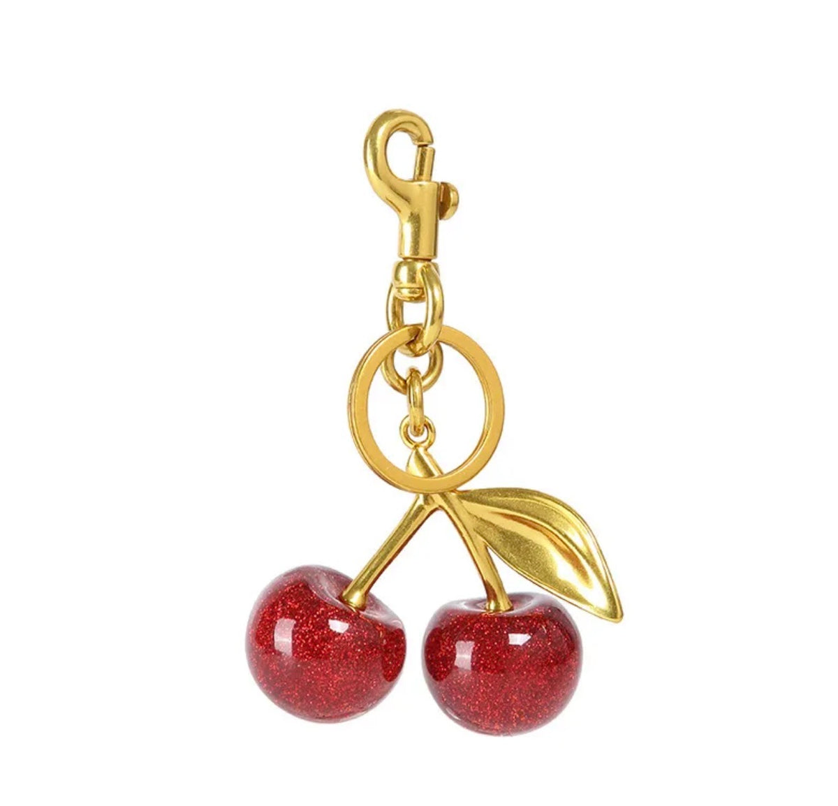 Cherry Bag Charm 🍒