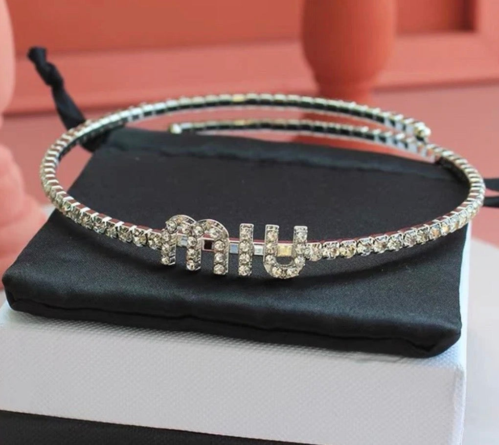 Silver cristal Necklace