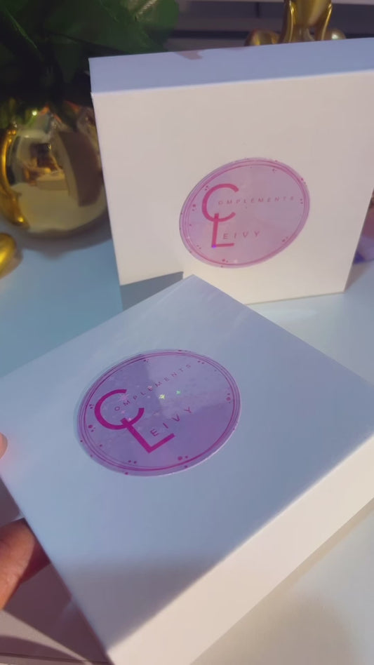 Set mariposa 925 gold plated.